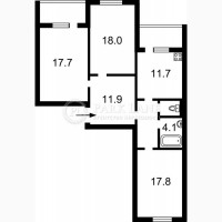 Продаж 3-к квартира Київ, Голосіївський, 155000 $