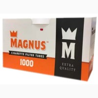 Гильзы для сигарет Magnus 1000 шт +машинка для набивки гильз, сигарет