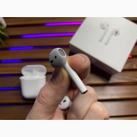 Безпроводні навушники apple AirPods 2 lux. Без помилки iOS 17. ЧОХОЛ У ПОДАРУНОК