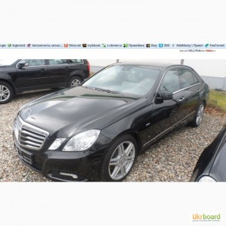 Разборка Mercedes E-class W212 (2009-2012 год). Запчасти