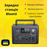 Зарядная станция BLUETTI EB3A 600W, аккумулятор батарея 268Wh Power Bank