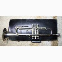 Труба помпова Ленінград срібло добрий стан Trumpet