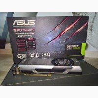 Продам видеокарту Asus PCI-Ex GeForce GTX Titan 6144MB