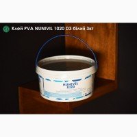 Клей PVA NUNIVIL 1000 D3 білий 3, 10, 20кг