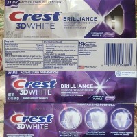 ФІОЛЕТОВА від жовтого Crest 3D Brilliance LUMINUOS PURPLE 99, 130g- USA