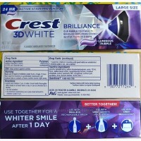 ФІОЛЕТОВА від жовтого Crest 3D Brilliance LUMINUOS PURPLE 99, 130g- USA