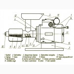 Соковыжималка шнековая электрическая ТШМ-2 для томатов и ягод без периодической очистки