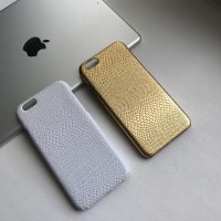 Чехол пластиковый кожа змеи iPhone 6/6S