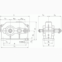 Редуктор Ц2у-100 (1Ц2у-100)