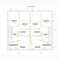 Продаю готовый дом дуплекс 110 кв.м. в коттеджном городке Балатон