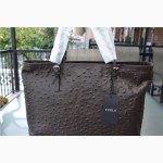 Сумка furla coffee d-light medium new shopper, оригинал