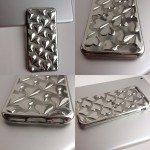 Чехол силиконовый с 3D сердечками на iPhone 6/6S