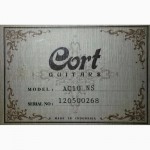 Продам акустическую гитару Cort AC 10 (NS) и чехол Valencia