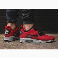 Кроссовки Nike Air Max 90 Winter Gym Mid Red мужские красные