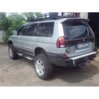 Силовые пороги Mitsubishi Pajero Sport (Мицубиси Паджеро Спорт)