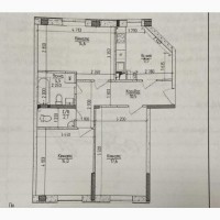 Продаж 3-к квартира Бучанський, Ірпінь, 45000 $