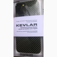 Чохол K-Doo kevlar для iPhone 13 Pro Max Карбоновый кевлар чехол Нехай кожен захоче бути