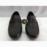 Классические весенне-летние мокасины кожаные Bertoni 40, 41, 42, 43, 44, 45р