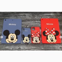 3d Обьемный Чехол Микки маус накладка Disney Дисней iPad mini 1/2/3 Силиконовы