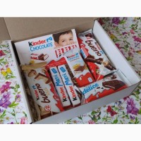 Сладкие подарочные боксы Milka Kinder Nutella супер подарок маме, девушке, подруге, сестре