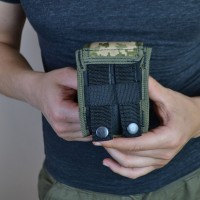 Качественный Подсумок под гранату из кордуры пиксель MOLLE для гранаты тактический 299 грн