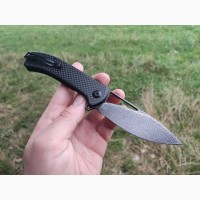 Складний ніж CIVIVI Riffle Damascus, twill carbon C2024DS-1