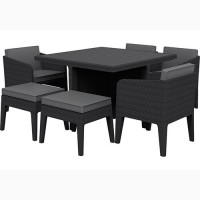 Комплект садовой мебели Columbia Dining Set 7 Pcs Нидерланды Allibert, Keter для дома, кафе