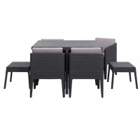 Комплект садовой мебели Columbia Dining Set 7 Pcs Нидерланды Allibert, Keter для дома, кафе