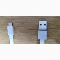 Кабель Remax оригинальный плоский micro USB 2.1A (1 метр)