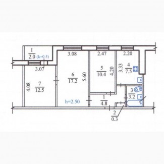 Продаж 3-к квартира Дніпро, Амур-Нижньодніпровський, 38000 $