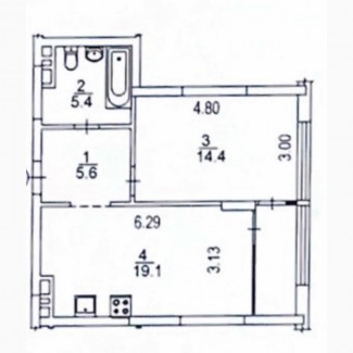 Продаж 1-к квартира Київ, Подільський, 57100 $