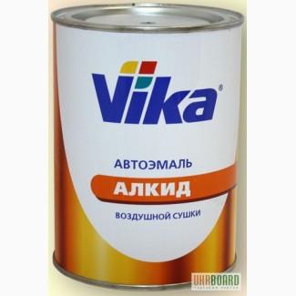 Алкидная автоэмаль Вика - готовые цвета.