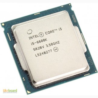 Продам Б/У процессор intel core i5 6600k