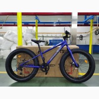 Велосипед стальной Crosser Fat Bike 24 дюйма для подростков