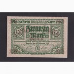 20 марок 1918г. Каменц. 020031. Германия. Отличная в коллекцию