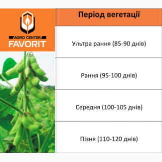 Посівна соя, соя на посів, ультрарання, рання, під раундап