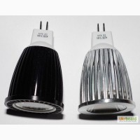 Светодиодная лампа 12W LED MR16 АС/DC 12-24V, 12Вт 12-24 вольт