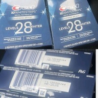 Crest Supreme Bright whitestrips 28 уровня отбеливания зубов -США