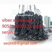 Ship anchor chain loading at +Istanbul anchoring road