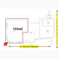 Без %! ФАСАД, магазин 131м2 ул. Преображенская, 8а/12