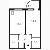 Продаж 1-к квартира Київ, Оболонський, 69000 $