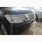 Решетка радиатора и бампера для Nissan Patrol 2010+