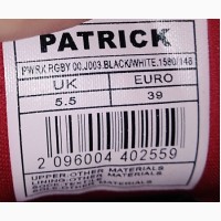 Бутсы Patrick, 39р