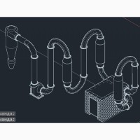 Сушарка для тирси пилиння 600 кг/г