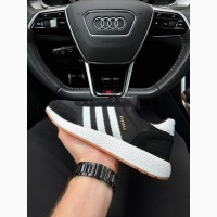 Adidas Originals Iniki Black White - кроссовки мужские черные