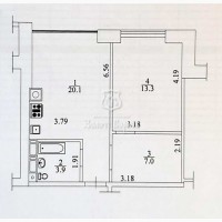 Продаж 1-к квартира Київ, Деснянський, 77000 $