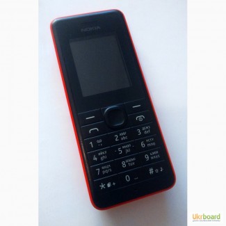 Телефон Nokia 107 Dual SIM Red