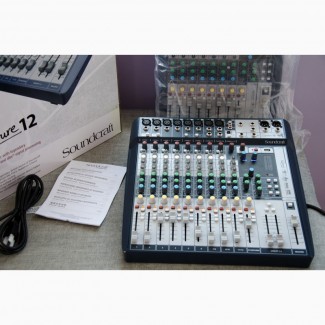 Мікшерні пульти Soundcraft Signature 10/12 нові