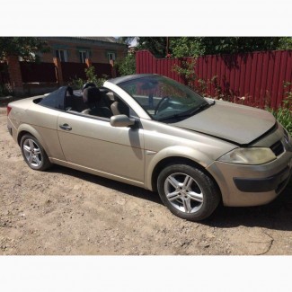 Renault Megane 2 2004 г.в. кабриолет по запчастям