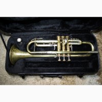 Музична труба помпова Trumpet продаю Amati ATR 331 Чехія золотиста